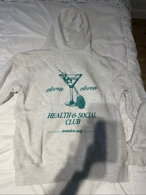 Light Gray Eleven Eleven Hoodie